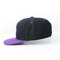 Plastik Toka ile Yetişkinler Düz Ağız Snapback Şapka Özel Logo Düz Bill Cap