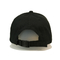 Plastik Toka Şapkalar Bsci ile Siyah 6 Panel Kavisli Ağız Özel Beyzbol Kapaklar