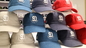 Ace 6 Panel Beyzbol Şapka Özel 3d Nakış Logo Pamuk Baba Kap