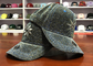 ODM Spor Baba Şapka Ayarlanabilir ACE Bling Yapılandırılmış Metal Iplik 3D Nakış Çiçek