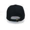 Siyah Metal Toka Kauçuk Yama 52cm 5 Panel Beyzbol Şapkası