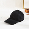 Boş Desen Pamuklu Dimi Nakışlı Beyzbol Şapkaları Siyah Renk