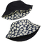 Düz Renk Balıkçı Kovası Şapka Kadın Erkek için Geri Dönüşümlü Pamuklu Yaz Güneş Plaj Balıkçılık Şapkası