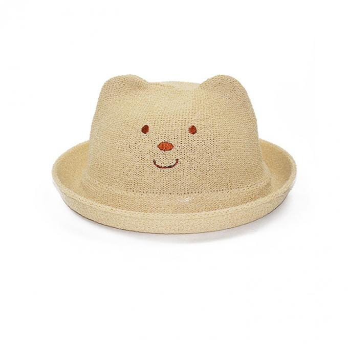 Ayı çocuk yaz şapka kedi kulakları çocuk Kore versiyonu