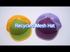 Yüksek Dayanıklılık Kontrast Dikiş Snapback Kapama ile Düz Kenarlıklı Ağ Kapak