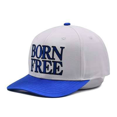 3D nakış Snapback Beyzbol Şapkaları Tam Sezonlar Eğimli Vizör