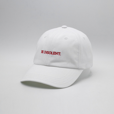 OEM 6 Panel 100% Pamuk Plain Flat Embroidery Baseball Cap Yapılandırılmamış Düzenlenebilir