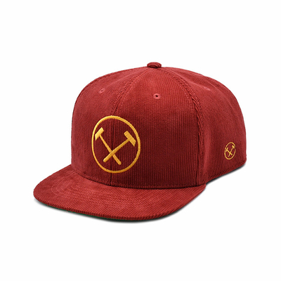 Erkek Kadınlar Kişiselleştirilmiş nakış Logo Snapback Cap, Hip Hop Flat Bill Snapback Cap