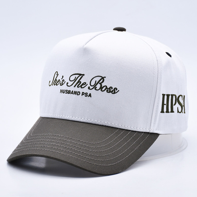 Unisex İki Tonlu Beyzbol Şapkası Özel Şapkalar Nakışlı Logo Snapback Spor Beyzbol Şapka Erkekler İçin