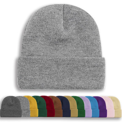 oem odm tasarım siyah boş bere özel kafatası şapkası örgü bere kışlık şapka