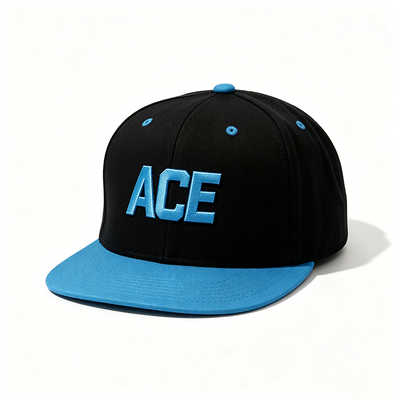 Unisex snapback şapkalar pamuk özelleştirilebilir logo nakışları perakende dağıtım ve pazarlama kampanyaları için mükemmel