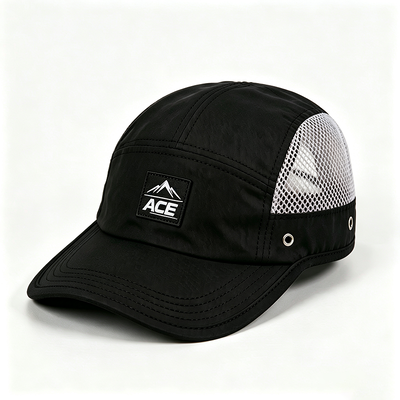 Düz kenarlı ve tek boyutlu 5 panel camper şapkası