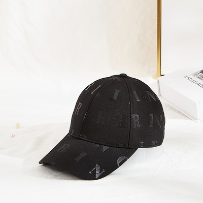 Guangzhou ACE polyester şapka üzerinde debossed desen logosu Ayarlanabilir Beyzbol Şapkası baba şapkaları