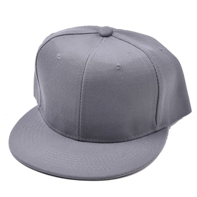 Bahar için Ayarlanabilir Açık Düz 6 Panel Snapback Beyzbol Şapkası Düz ​​Brim