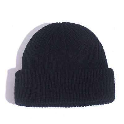 Moda Hip Hop Bere Örme Şapka Erkekler Skullcap Kadınlar Kış Sıcak Brimless Beanies Şapkalar