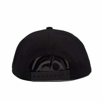 Unisex Düz Kenarlı Snapback Kap Kabartmalı Desen Plastik Toka ODM