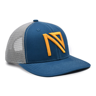 6 Panel Ön Kavisli Kenar Örgü Snap Back Spor Şapkaları 3D İşlemeli Logo 112 Marka Stilleri Kamyon Şoförü Şapkası