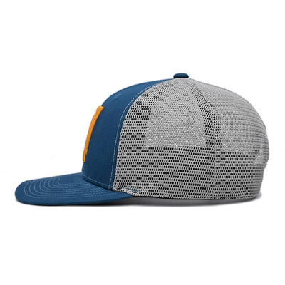 6 Panel Ön Kavisli Kenar Örgü Snap Back Spor Şapkaları 3D İşlemeli Logo 112 Marka Stilleri Kamyon Şoförü Şapkası
