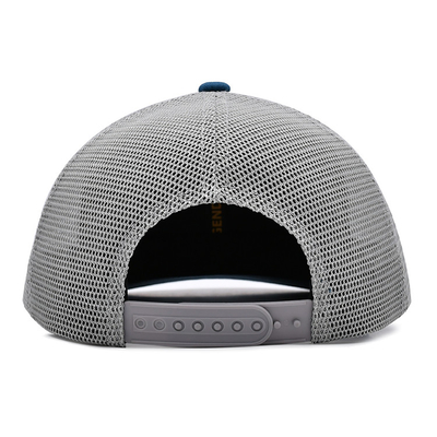 6 Panel Ön Kavisli Kenar Örgü Snap Back Spor Şapkaları 3D İşlemeli Logo 112 Marka Stilleri Kamyon Şoförü Şapkası
