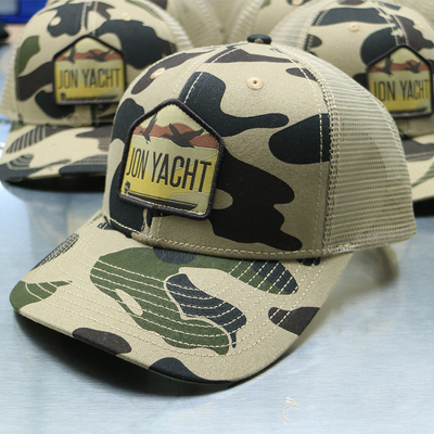 Özel Gorra Kamuflaj Örgü Kamyon Şoförü Şapkası Kavisli Ağız Taktik Şoför Şapkaları Özel Logo