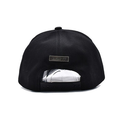 Yapılandırılmış 5 Panel İşlemeli Metal Kuşgözü Beyzbol Şapkası