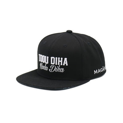 6 Panel Ön Kavisli Kenar Mesh Snap Back Spor Şapkaları Kamyon Gorras 60cm OEM