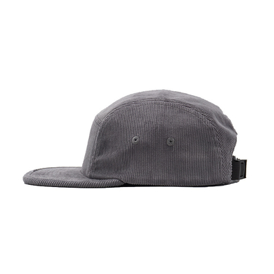 Pamuk Corduroy Yapılandırılmamış 5 Panel Camper Kapak Dışarıda Koşmak İçin