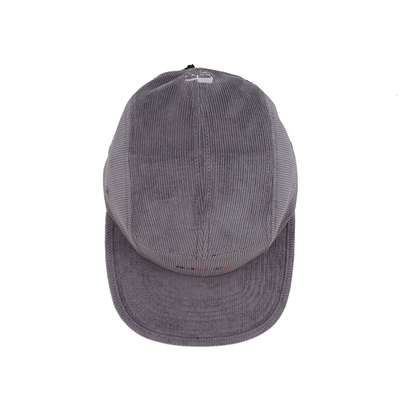 Pamuk Corduroy Yapılandırılmamış 5 Panel Camper Kapak Dışarıda Koşmak İçin