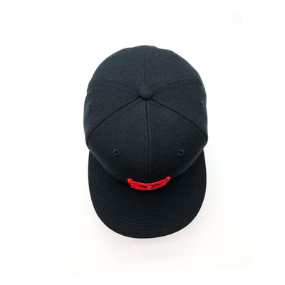 BSCI Fabrika Özel 6 Panel Yüksek Kaliteli Yapılandırılmamış Nakış Logosu Snapback Kapağı