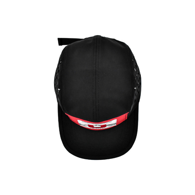 Logo Dokuma Etiket Ects ​​Lazer Kesim Panelli Özelleştirilmiş 5 Panel Camper Şapka