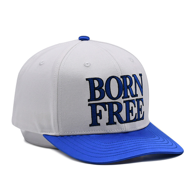 3D nakış Snapback Beyzbol Şapkaları Tam Sezonlar Eğimli Vizör