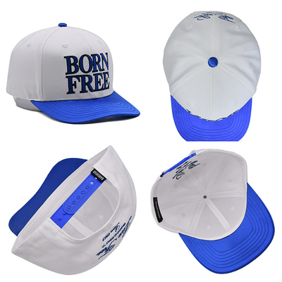 3D nakış Snapback Beyzbol Şapkaları Tam Sezonlar Eğimli Vizör