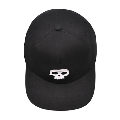 Düz vizörlu beş panelli Snapback Kapak 6 Havalandırma için gözlük 6 gözlük