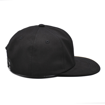 Düz vizörlu beş panelli Snapback Kapak 6 Havalandırma için gözlük 6 gözlük