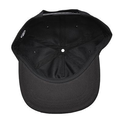 Düz vizörlu beş panelli Snapback Kapak 6 Havalandırma için gözlük 6 gözlük