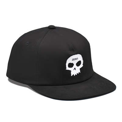 Düz vizörlu beş panelli Snapback Kapak 6 Havalandırma için gözlük 6 gözlük