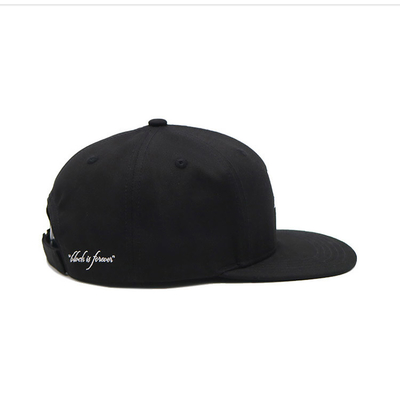 Klasik Tarzı Toptan Satın Alım Yüksek Kalite Özel nakış Logo 6 Panel Hip Hop Düz Kenar Snapback şapka