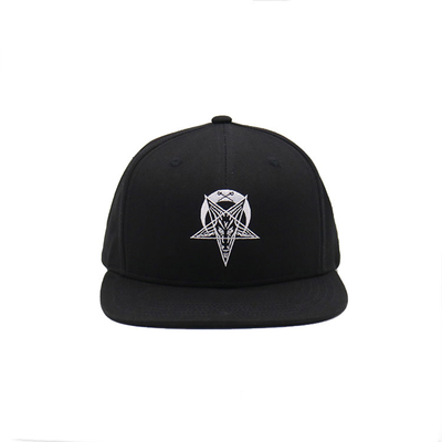 Klasik Tarzı Toptan Satın Alım Yüksek Kalite Özel nakış Logo 6 Panel Hip Hop Düz Kenar Snapback şapka