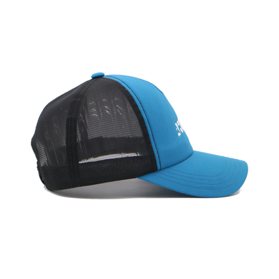 Yaz 5 Panel Kamyoncu Şapkası Özel Logo nakışlı Seyahat Spor Beyzbol Şapkası Mesh Erkekler Plain Foam Blank