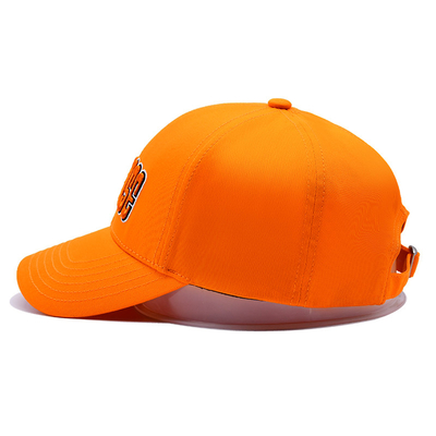 Orta Taç 6 Panel Beyzbol Şapkası Özelleştirilebilir Güzelleştirme 3B nakış Logo