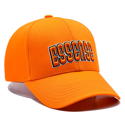 Orta Taç 6 Panel Beyzbol Şapkası Özelleştirilebilir Güzelleştirme 3B nakış Logo