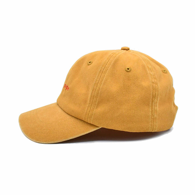 Kişiselleştirilmiş logo nakışlı tüm mevsim baba şapkası Unisex eşleşen kumaş rengi gözlük