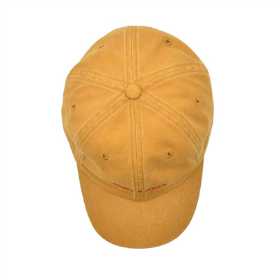 Kişiselleştirilmiş logo nakışlı tüm mevsim baba şapkası Unisex eşleşen kumaş rengi gözlük