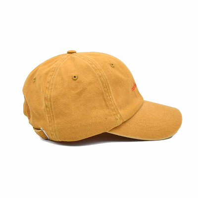 Kişiselleştirilmiş logo nakışlı tüm mevsim baba şapkası Unisex eşleşen kumaş rengi gözlük