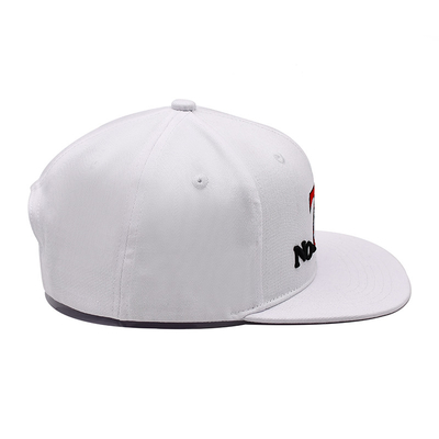 100% Pamuk 5 Panel Özel 3D nakış Logo Dışarıda Spor Kapak Plastik Bağlama Snapback Kapak