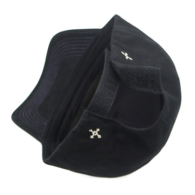 3D nakışlı logo ve eşleşen kumaş rengi dikiş ile özel 5 panel beyzbol şapkası