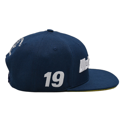 Erkekler İçin Pamuk Düz Bill Gorras 3D İşlemeli Snapback Şapkalar