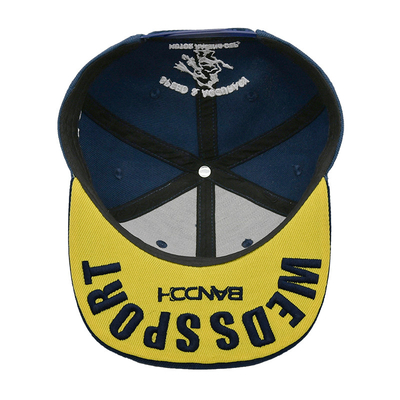 Erkekler İçin Pamuk Düz Bill Gorras 3D İşlemeli Snapback Şapkalar