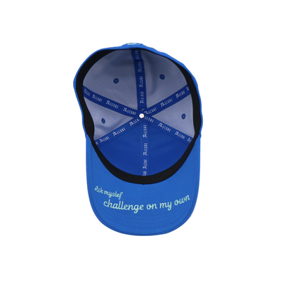 Yapılandırılmış Profil Pamuk 6 Panel Beyzbol Başlığı Özel Stil için