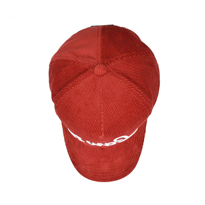 Düzenlenebilir Kemer 5 Panel Beyzbol Başlığı Güçlendirilmiş Dikişlerle Ve Eğilmiş Vizörle